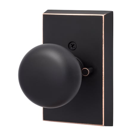 Sure-Loc Hardware Sure-Loc Hardware Oakley Privacy Knob, Vintage Bronze OK102 11P